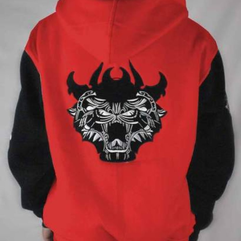 (sold out) SHOGUN LOGO 'RED PANDA' ZIPPER HOODIE